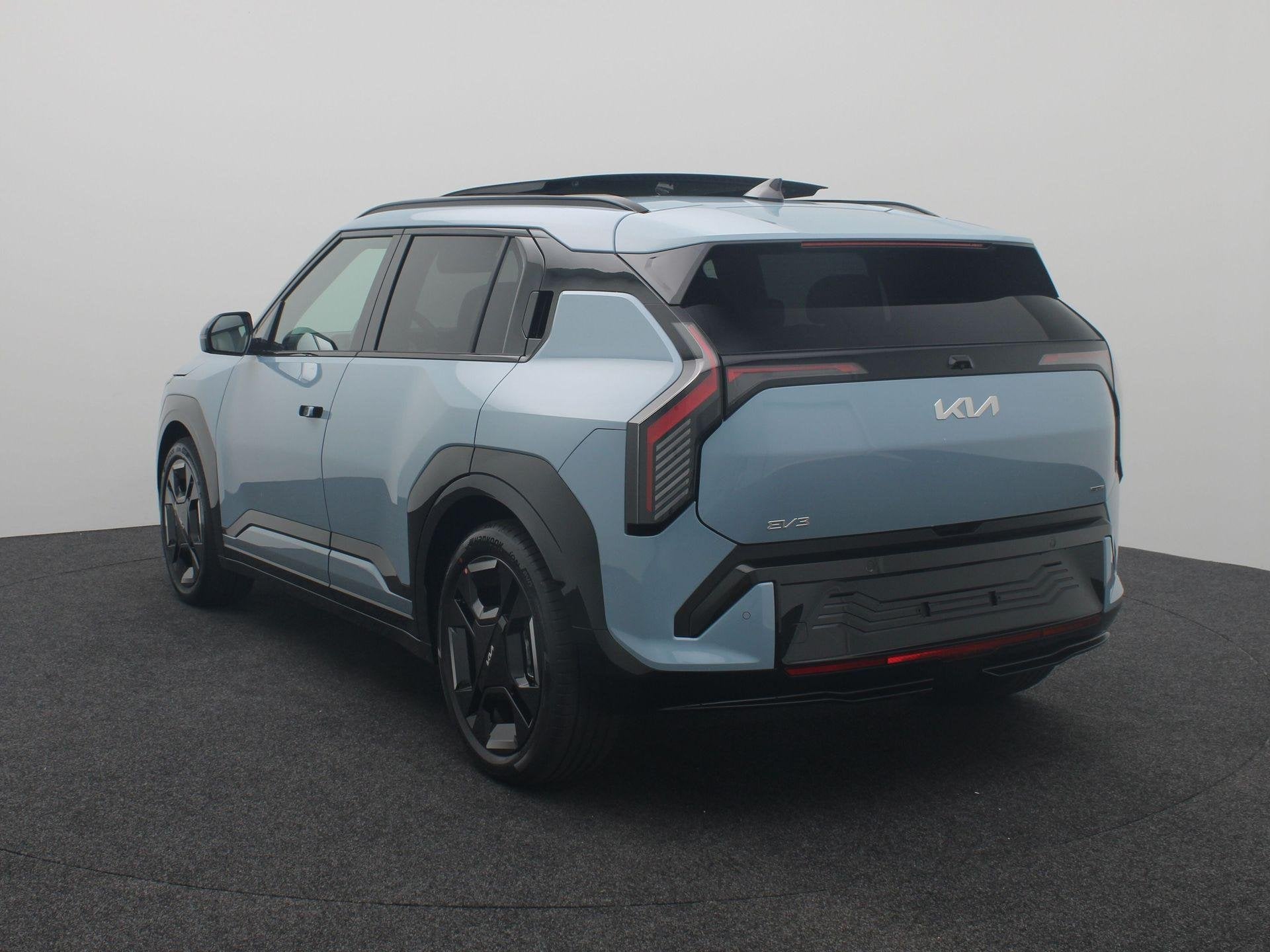 Kia EV3 GT-Line 81.4 kWh | Nieuw te bestellen | Vegan Leder, Auto's, Kia, 510 min, Blauw, 204 pk, SUV of Terreinwagen