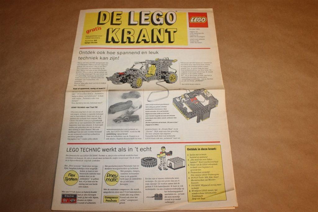 De Lego Krant - Nr. 57 - 1993, Ophalen of Verzenden, Zo goed als nieuw