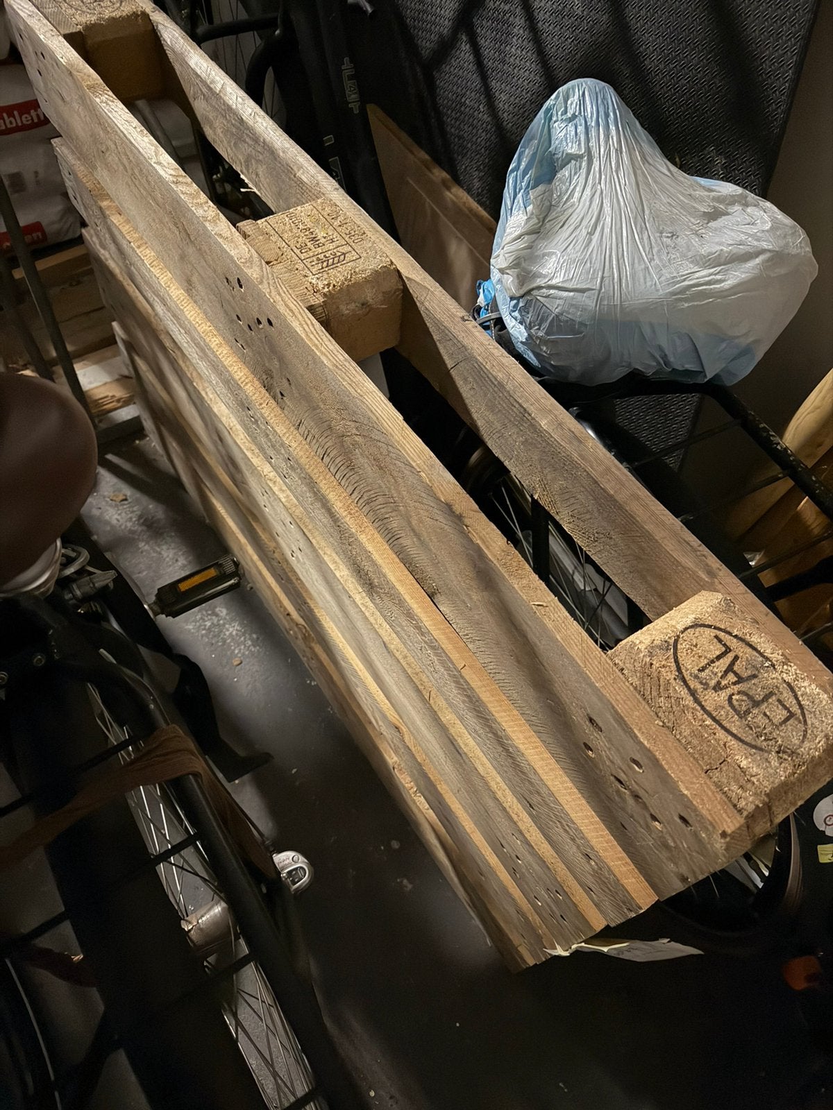 pallet, Ophalen, Gebruikt, Minder dan 180 cm, Planken