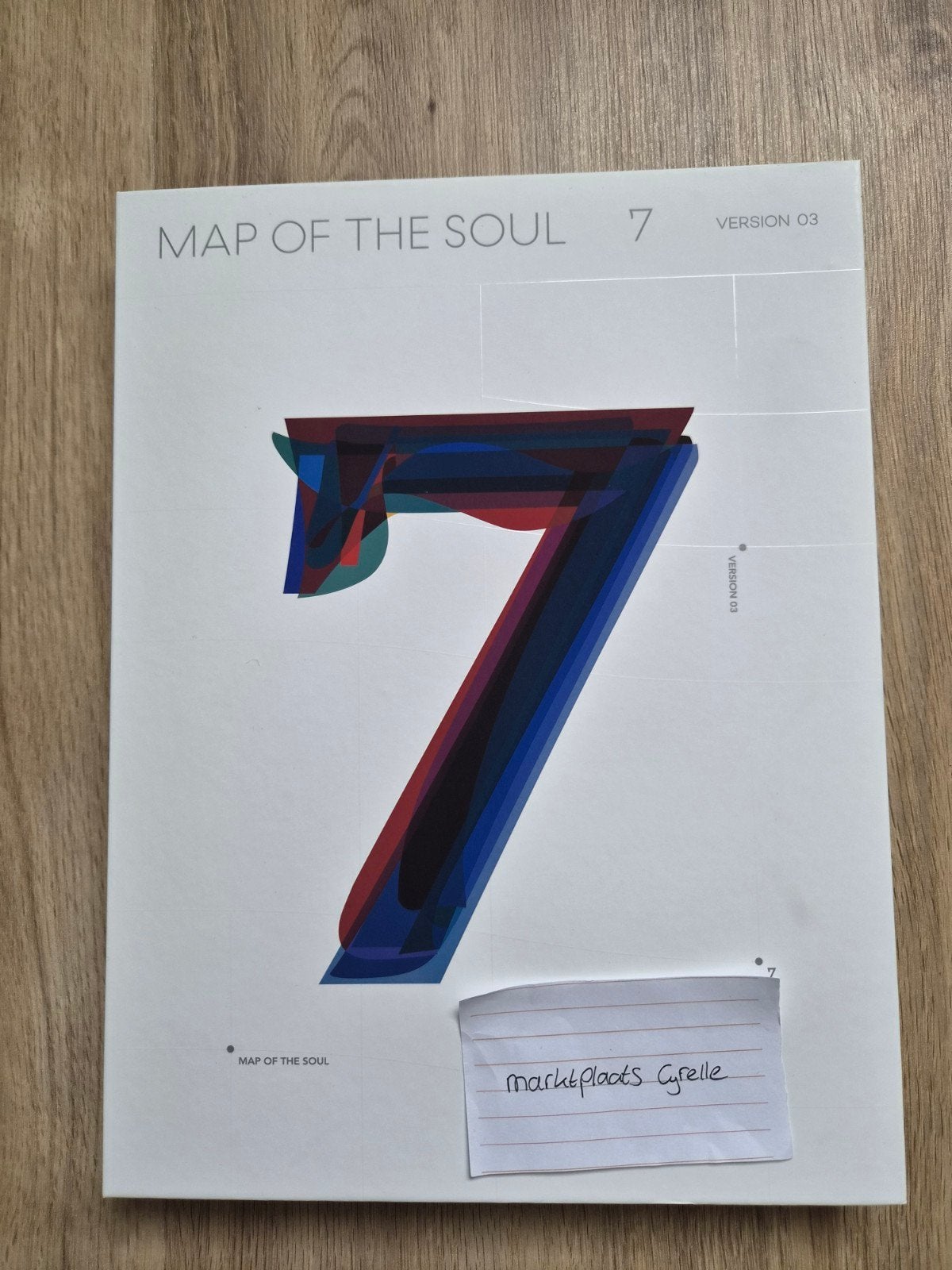 BTS - Map of the Soul 7 (Version 03), Ophalen of Verzenden, Zo goed als nieuw, Album, Inclusief boekje