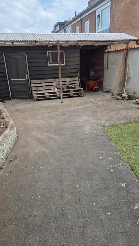 Betontegels 20x30x5cm - ca. 35m2, Gebruikt, Ophalen of Verzenden, 10 m² of meer, Beton