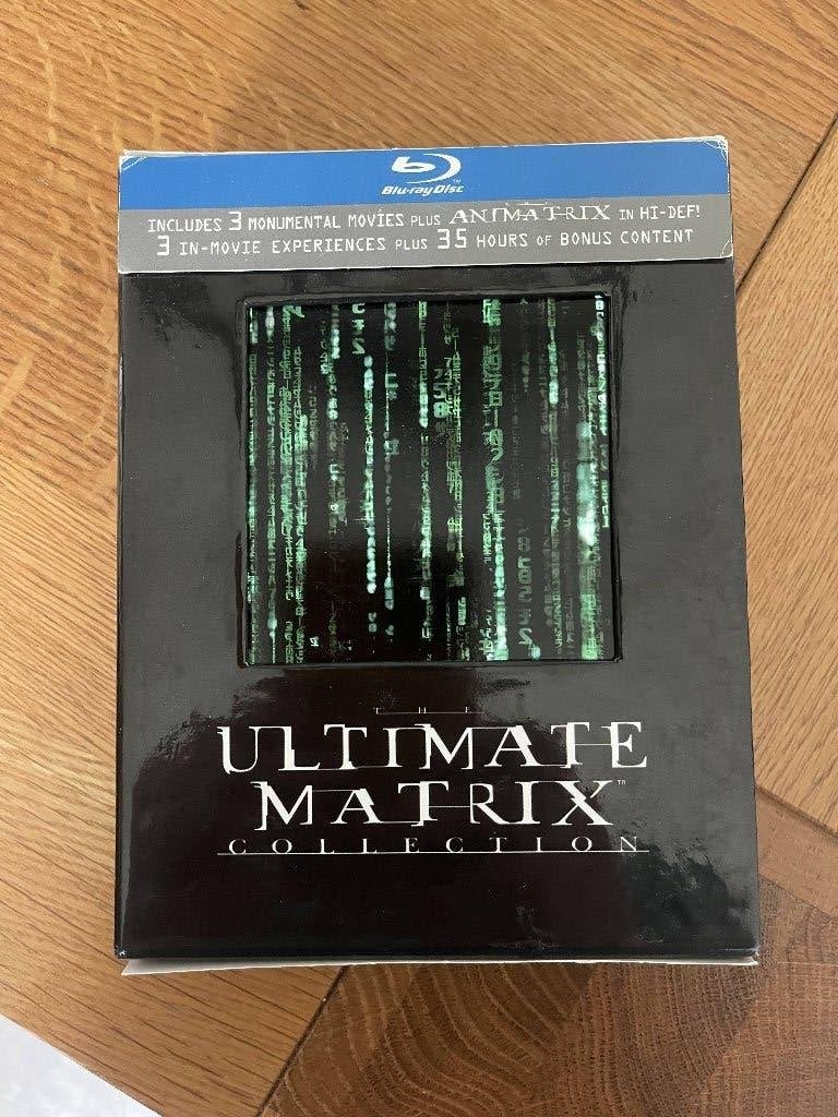 The Ultimate Matrix Experience 5 Blu Ray Collectie, Ophalen of Verzenden, Filmcollectie, Vanaf 12 jaar, Gebruikt