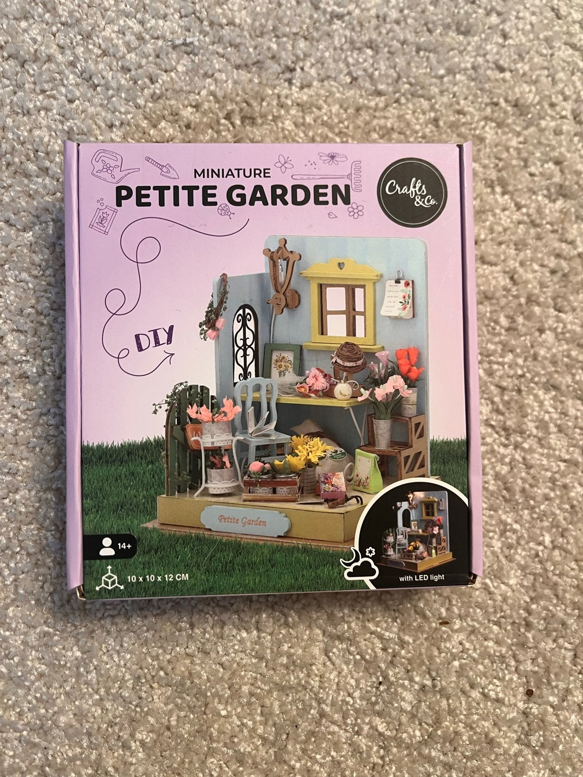 DIY Miniatuur Tuin Knutselset - Petite Garden met LED, Gebouwen, Nieuw, Meerkleurig, Overige merken