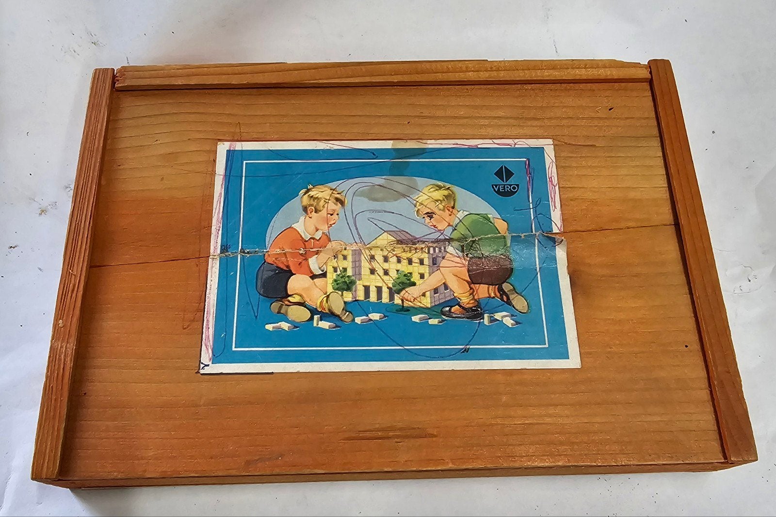 Blokkendoos, Verzamelen, Ophalen of Verzenden, Gebruikt