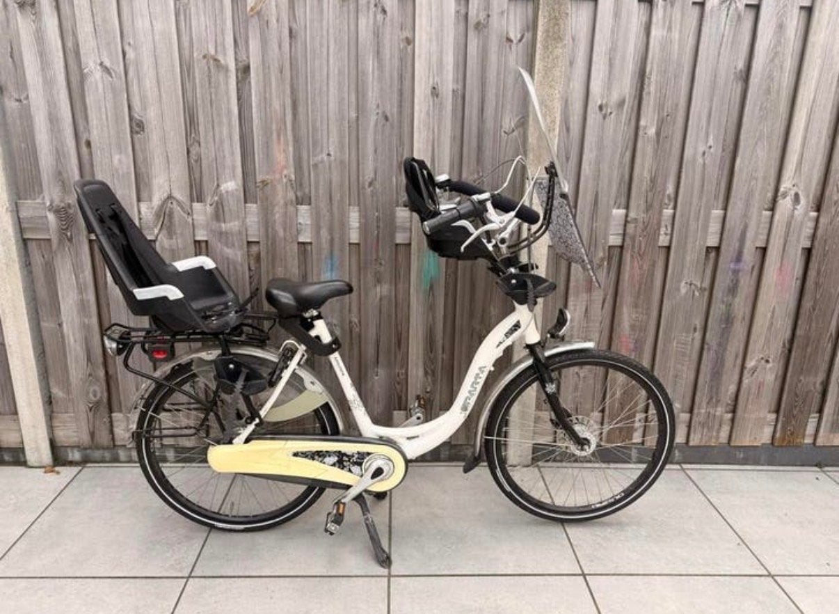 Moederfiets (Sparta) met scheur in frame - Gebruikt, Sparta, Gebruikt, Versnellingen, Ophalen of Verzenden