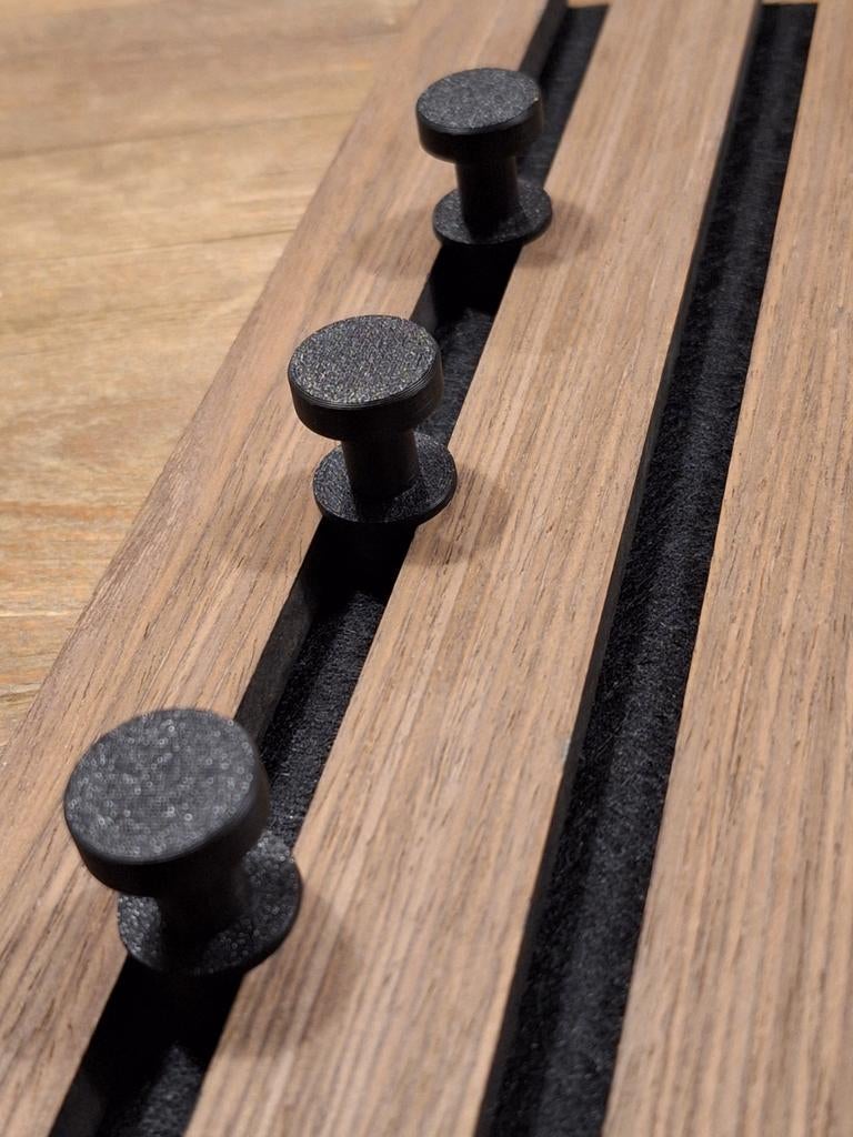 Set van 4 Wandpaneel haken., Huis en Inrichting, Verzenden, Nieuw