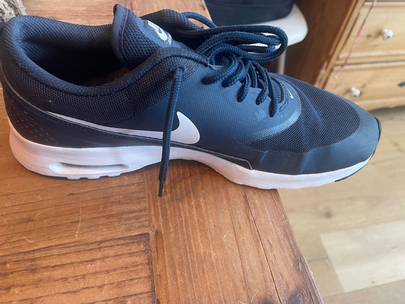 Nike Air Max Thea blauw - Maat 39/40 sneakers, Ophalen of Verzenden, Gedragen, Blauw, Sneakers of Gympen