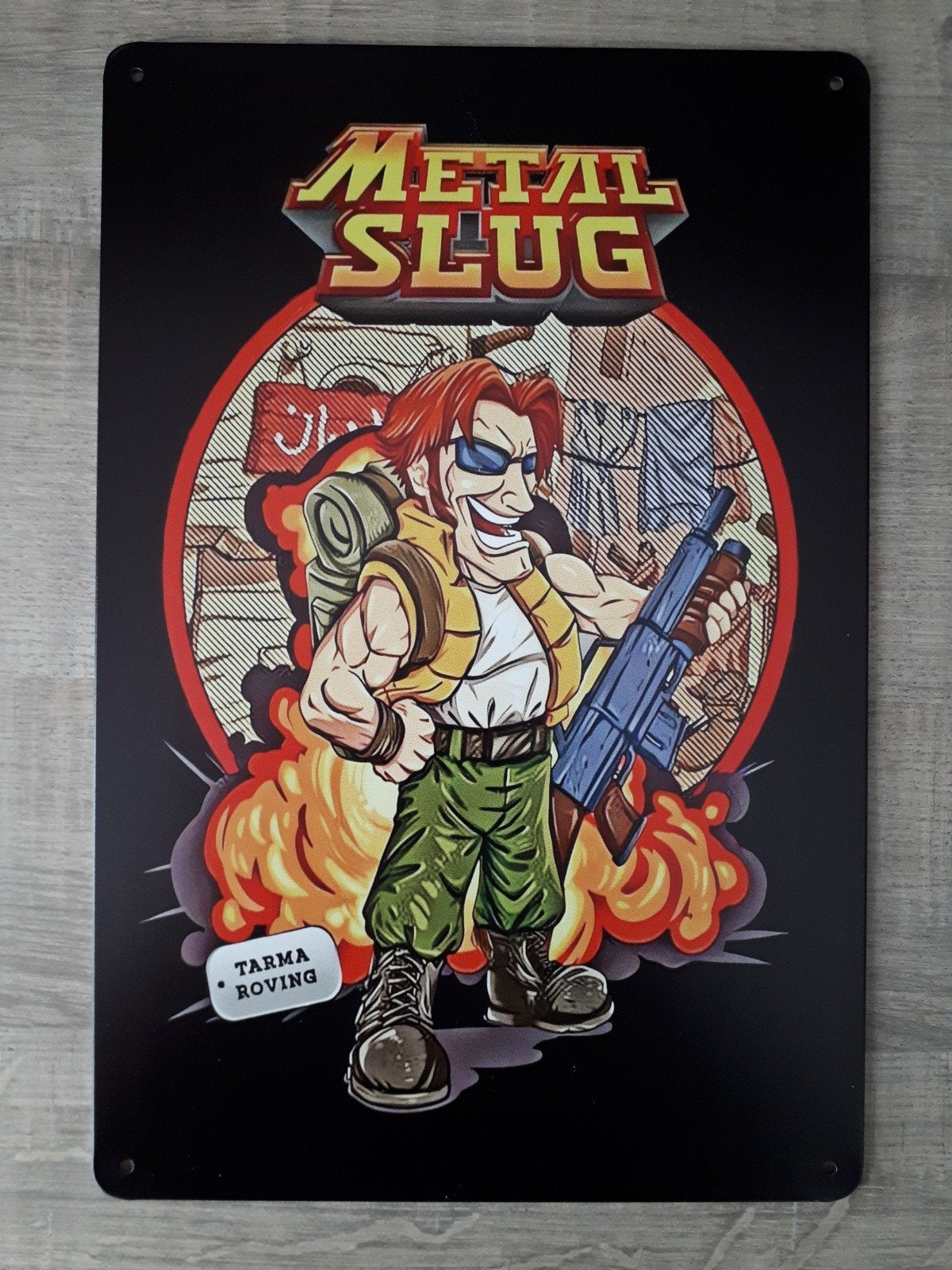 Metal Slug 20x30 cm Metalen Reclamebord, Verzenden, Nieuw, Reclamebord