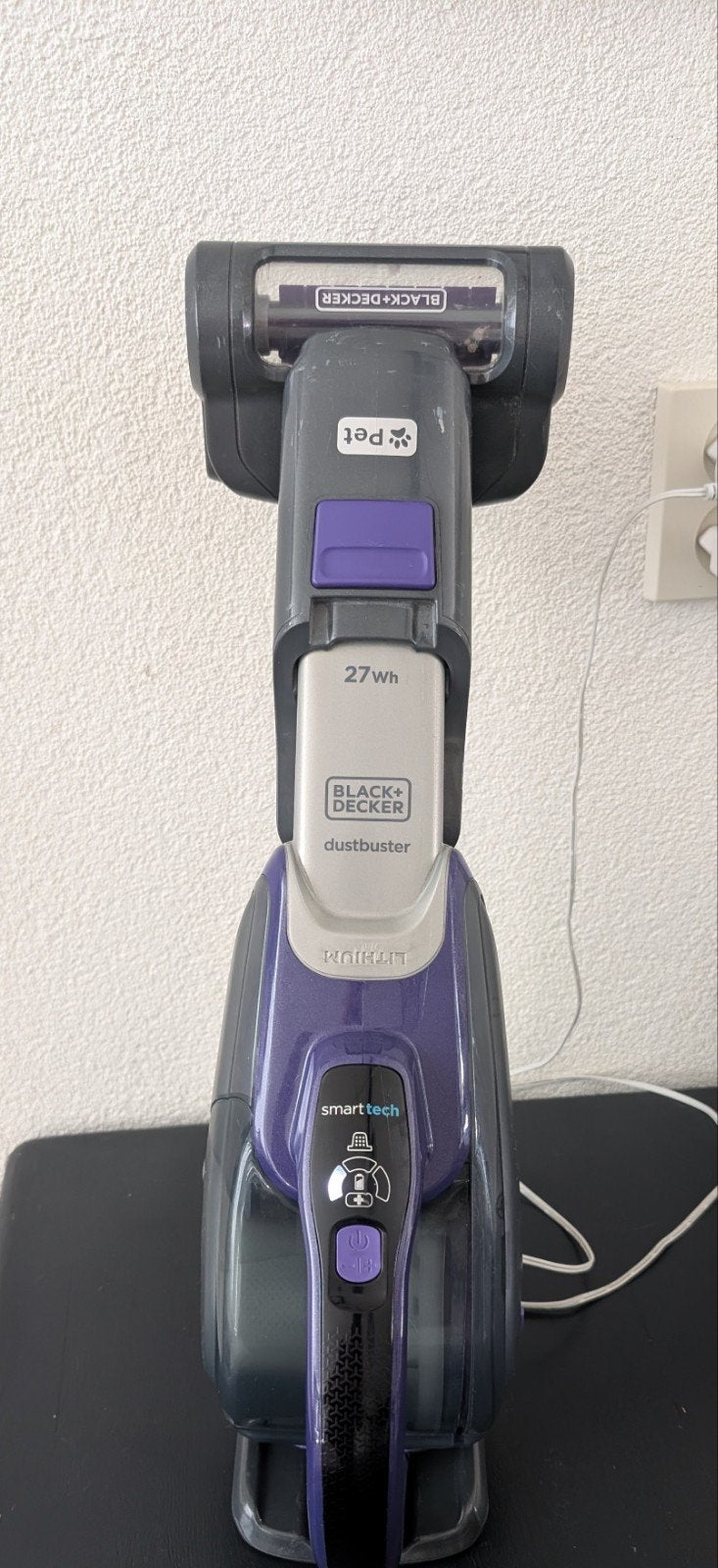 Black+Decker Dustbuster Kruimeldief 27Wh Smarttech, Witgoed en Apparatuur, Stofzuigers, Gebruikt, Kruimeldief, Overige merken