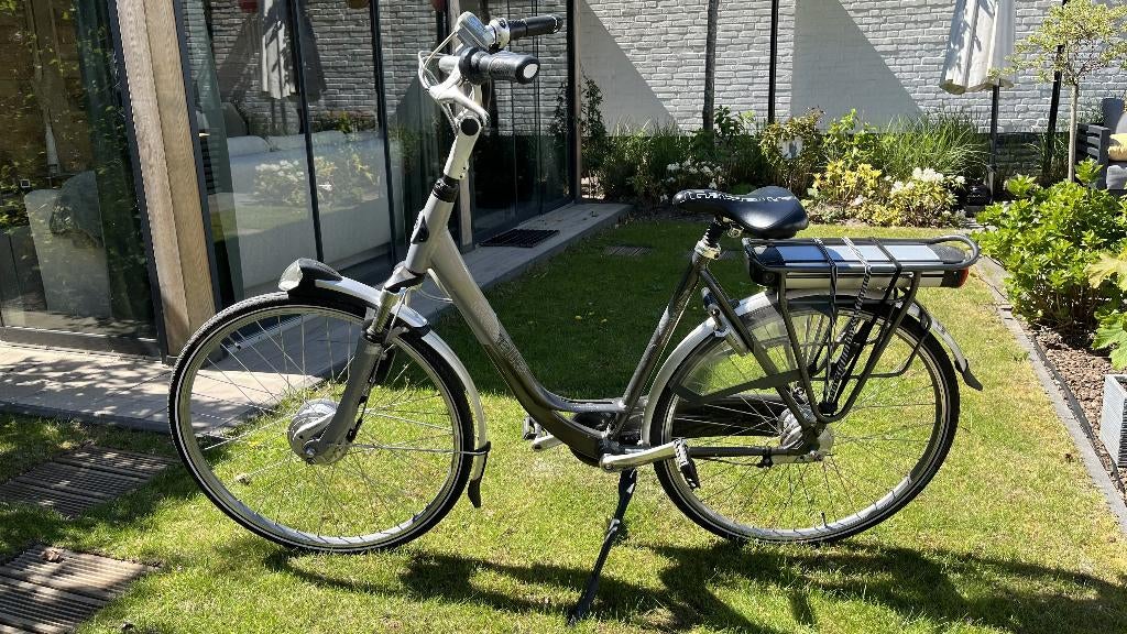 Elektrische Gazelle damesfiets, Fietsen en Brommers, Elektrische fietsen, Ophalen, Gebruikt, 51 tot 55 cm, 50 km per accu of meer