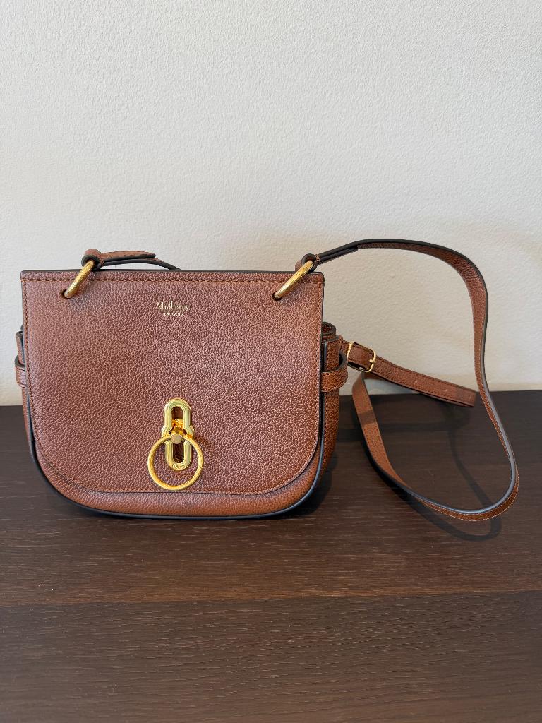 mulberry small Amberley satchel nieuw, Ophalen, Nieuw, Bruin, Schoudertasje