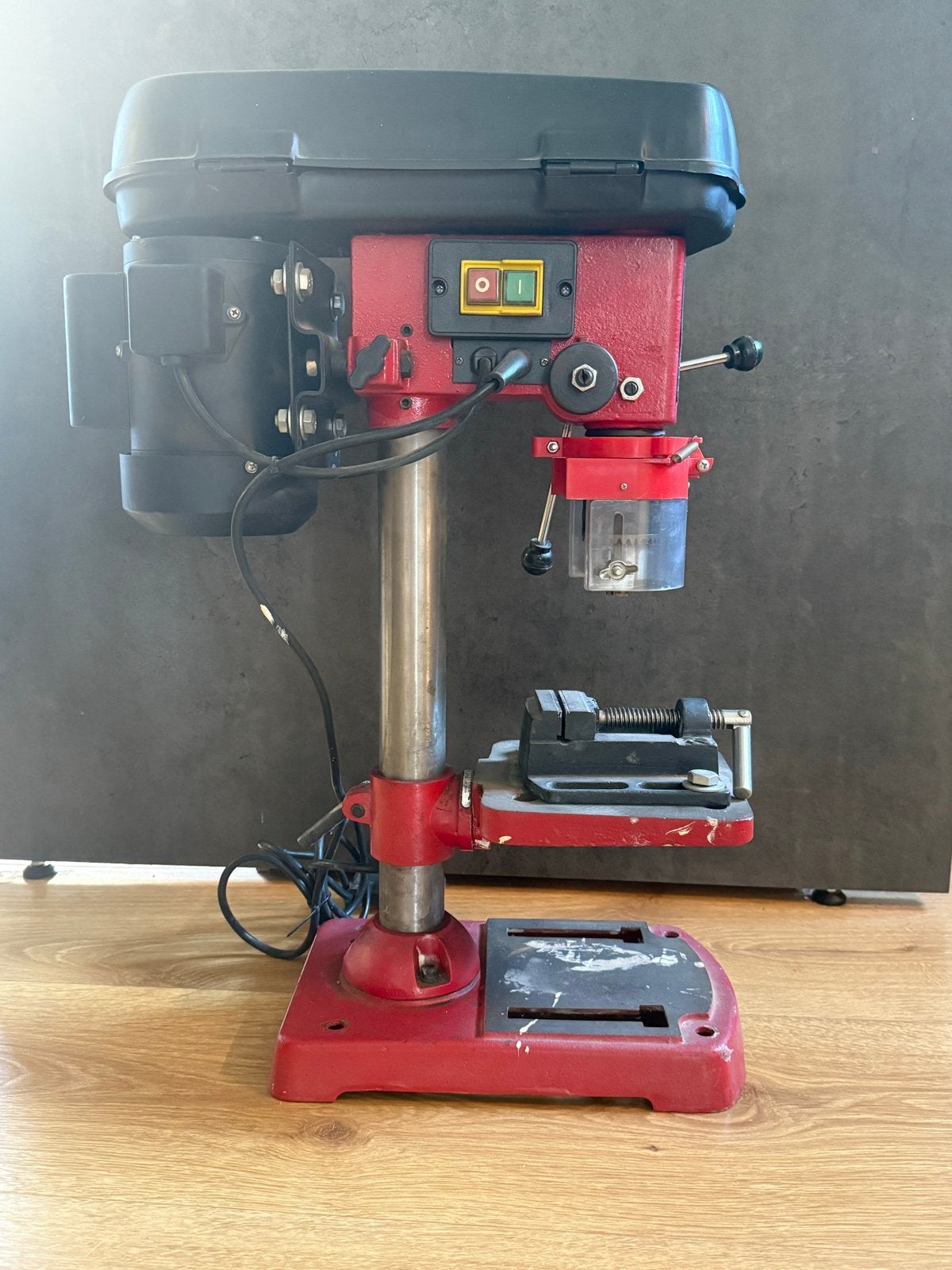Topcraft TCSB 512-1 Kolomboormachine - Zo goed als nieuw, Ophalen, Variabele snelheid, Zo goed als nieuw, Minder dan 400 watt