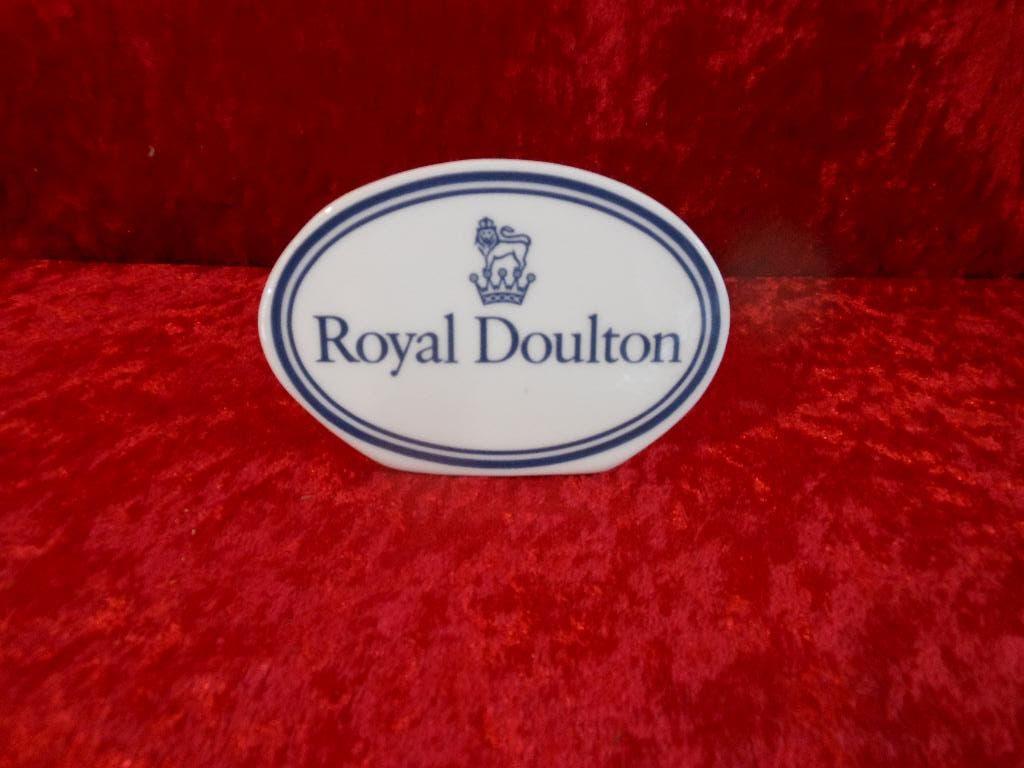 Royal Doulton naambordje, Antiek en Kunst, Ophalen of Verzenden
