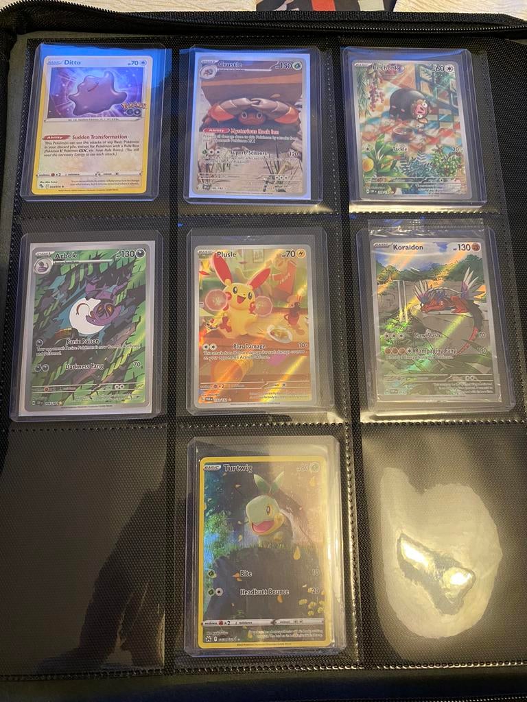 Pokemon kaarten lot alles near mint, Ophalen of Verzenden, Zo goed als nieuw, Meerdere kaarten