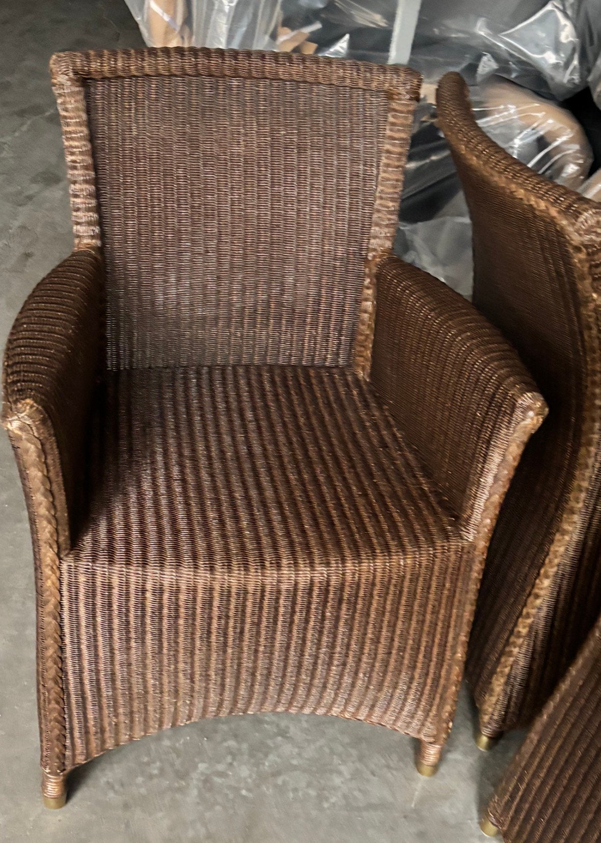 Loom tuinstoelen, Ophalen, Zo goed als nieuw, Kunststof