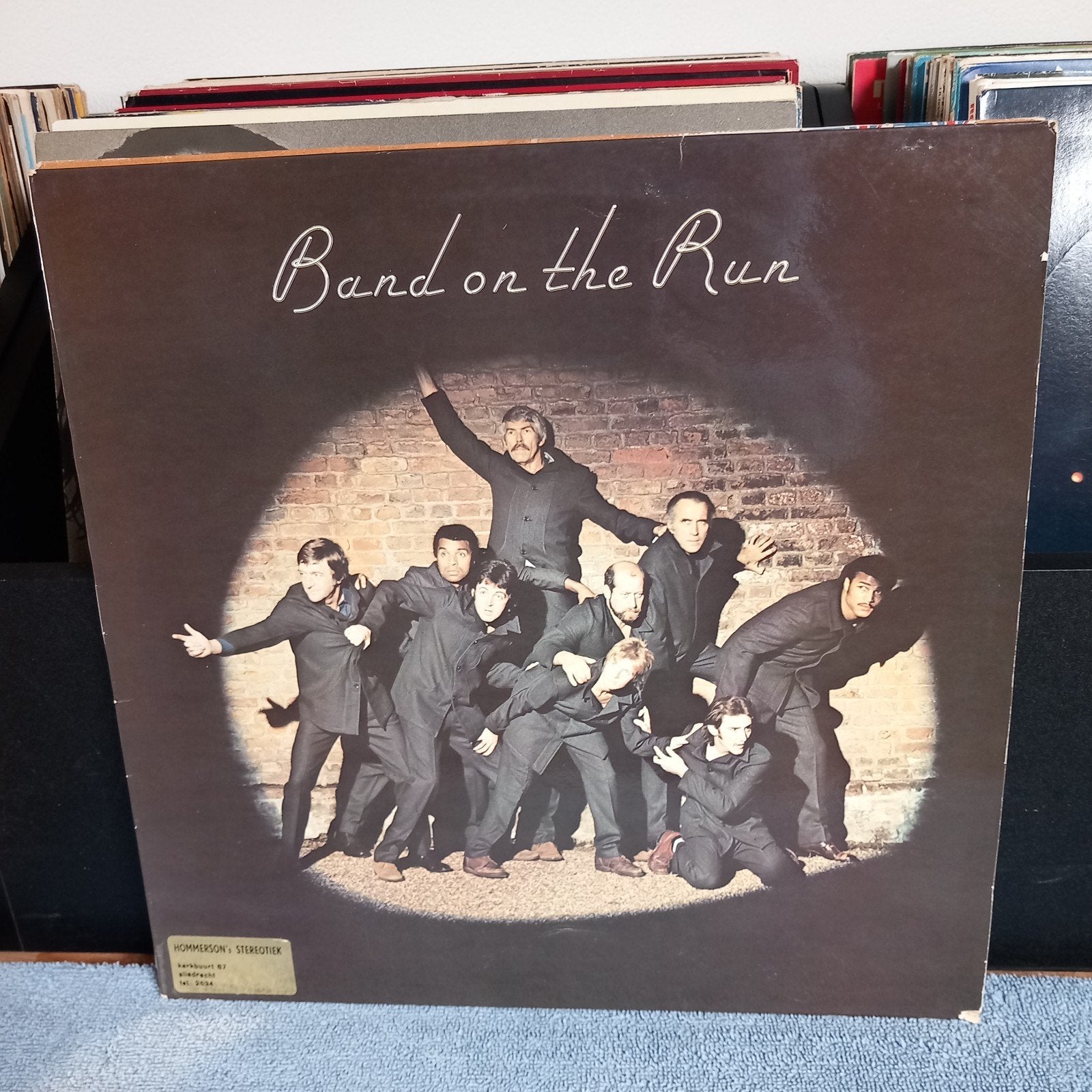 Lp wings band on the run, Ophalen of Verzenden, Gebruikt, 12 inch