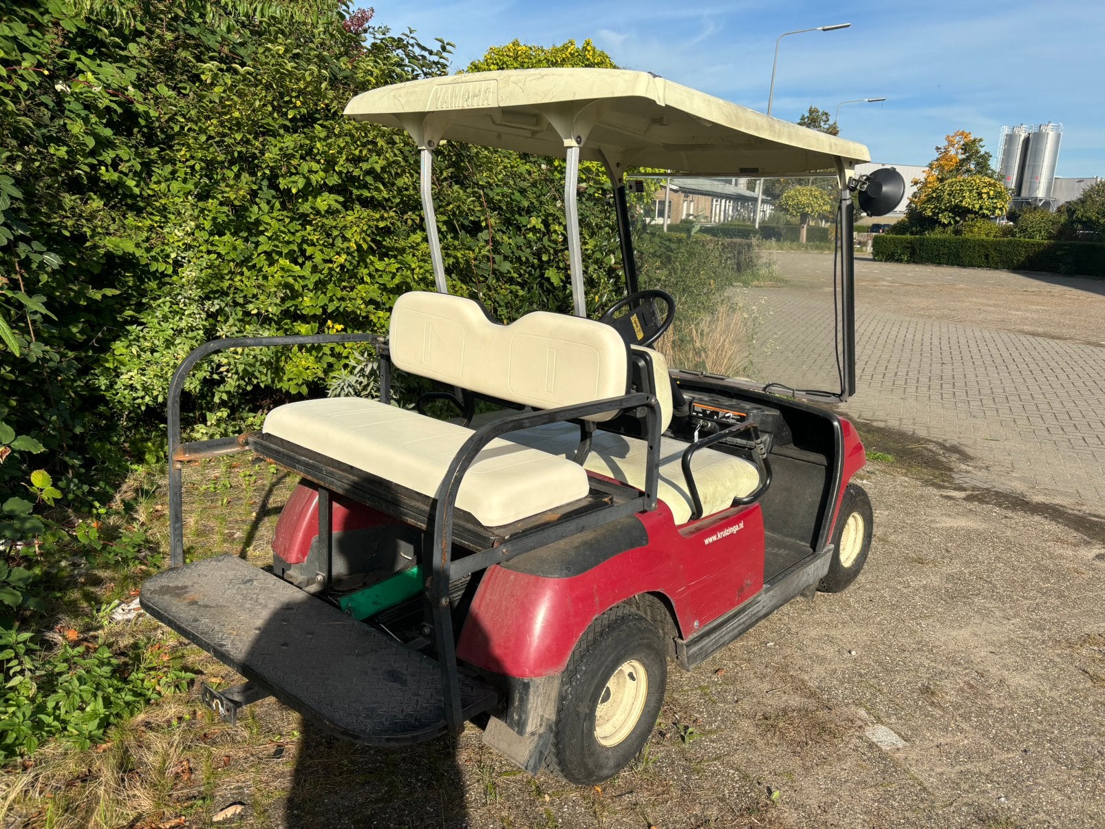 Yamaha golfkar elektrisch, Ophalen of Verzenden, Gebruikt, Golfkar, Overige merken