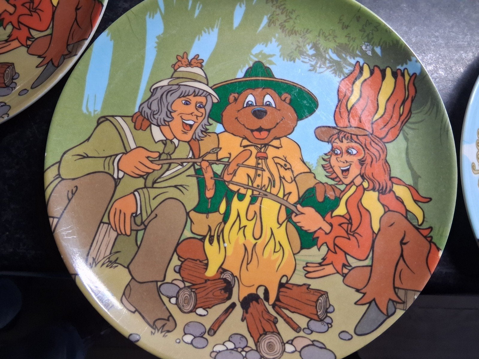 8 bollo de beer borden landalparken.in goede staat, Ophalen of Verzenden, Overige stijlen, Bord(en)