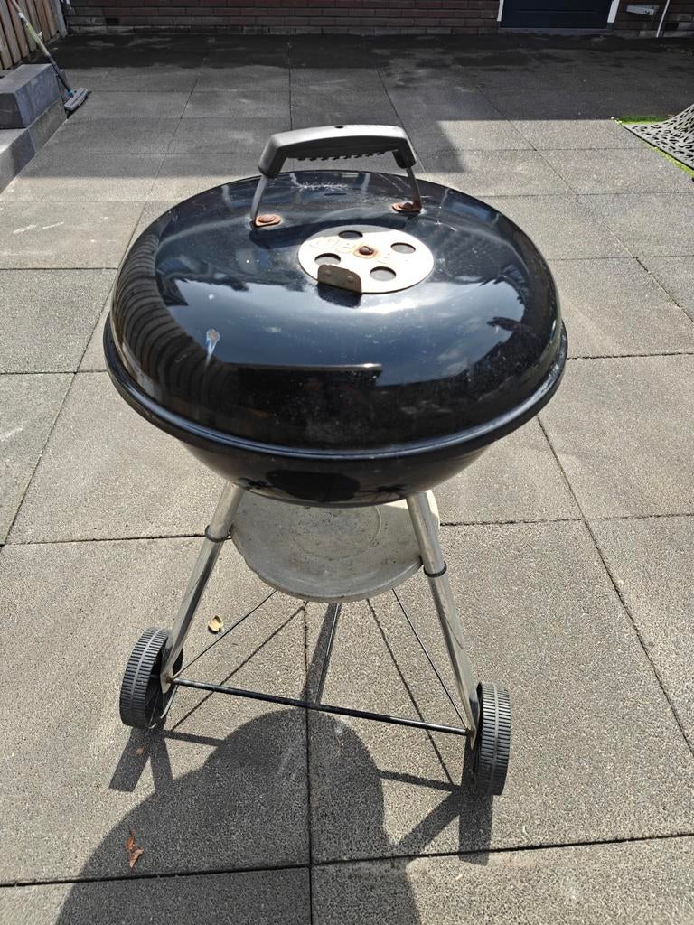 Weber Compact Kettle BBQ - Zwart, Gebruikt, Ophalen of Verzenden, Gebruikt, Weber