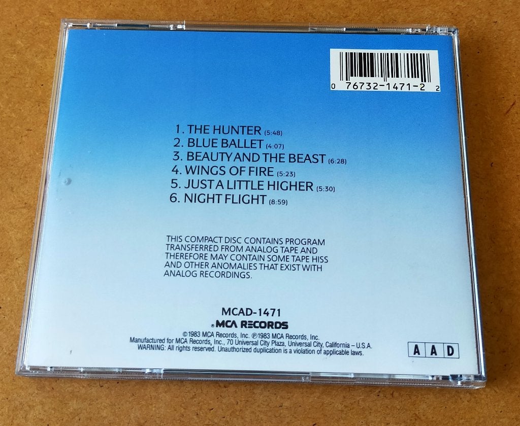 Joe Sample - The Hunter CD 1983/198? USA, Ophalen of Verzenden, Zo goed als nieuw, Jazz