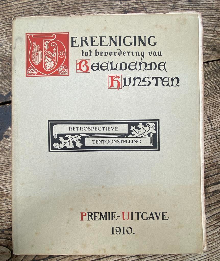 Vereeniging tot bevordering van Beeldende Kunsten 1910, Ophalen of Verzenden, Gelezen, Overige onderwerpen