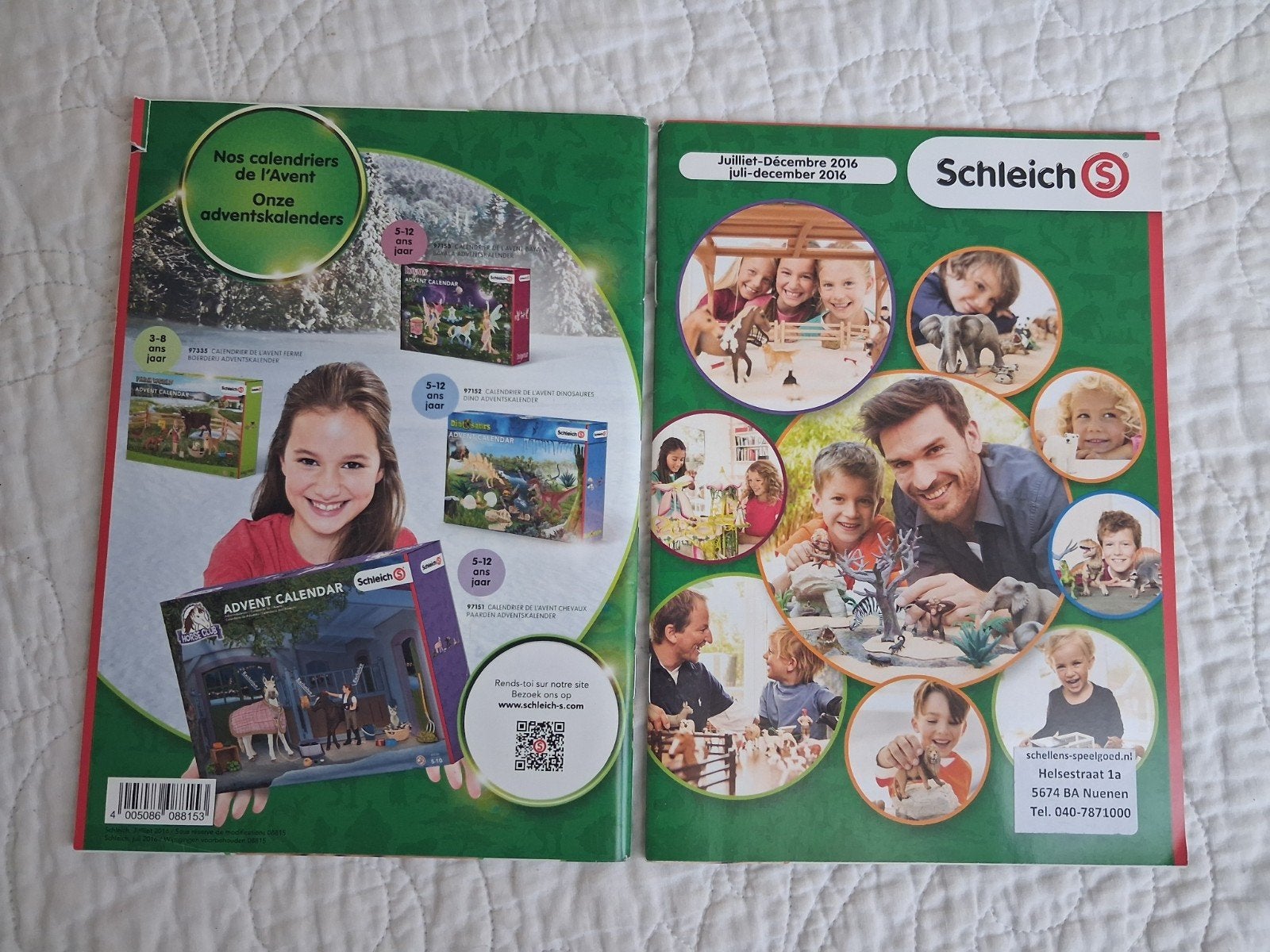 SCHLEICH catalogus Juli - December 2016 - NIEUW (9), Nieuw, Ophalen of Verzenden, Schleich, Catalogus