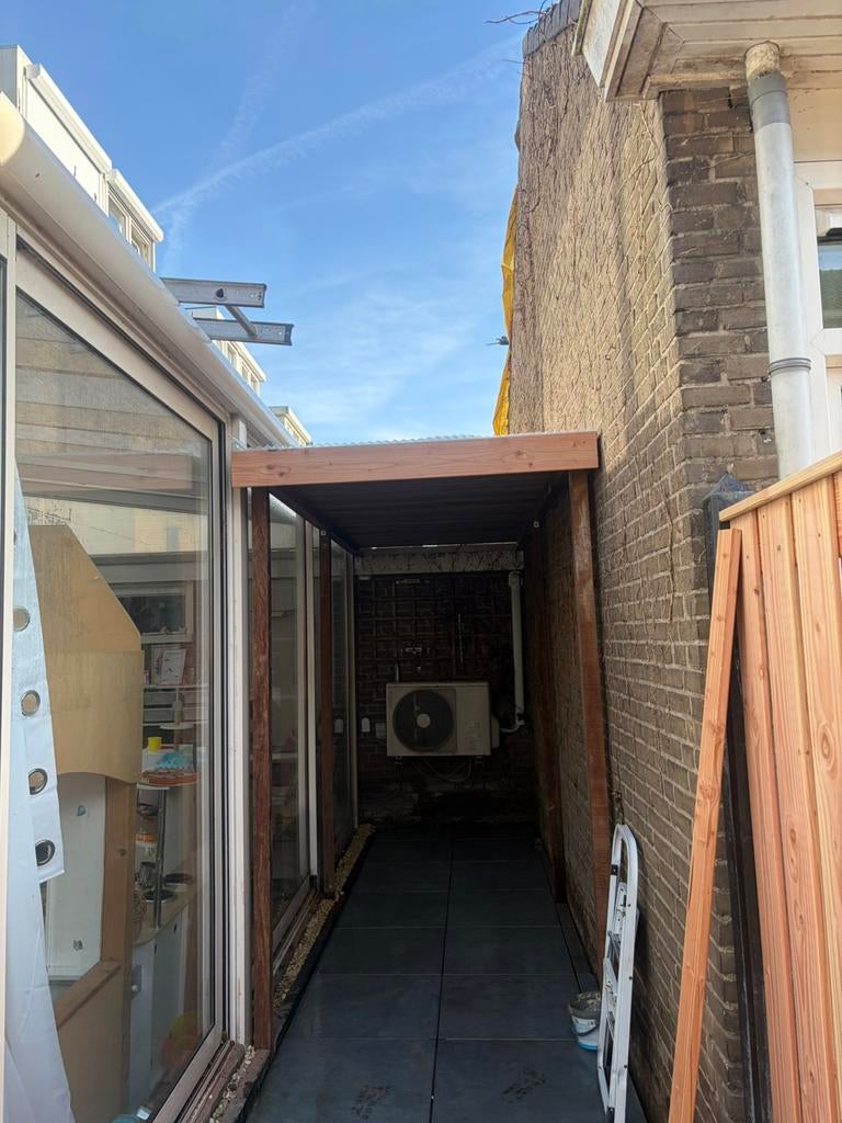 Opbergruimte laten bouwen, Ophalen of Verzenden, Zo goed als nieuw, Veranda