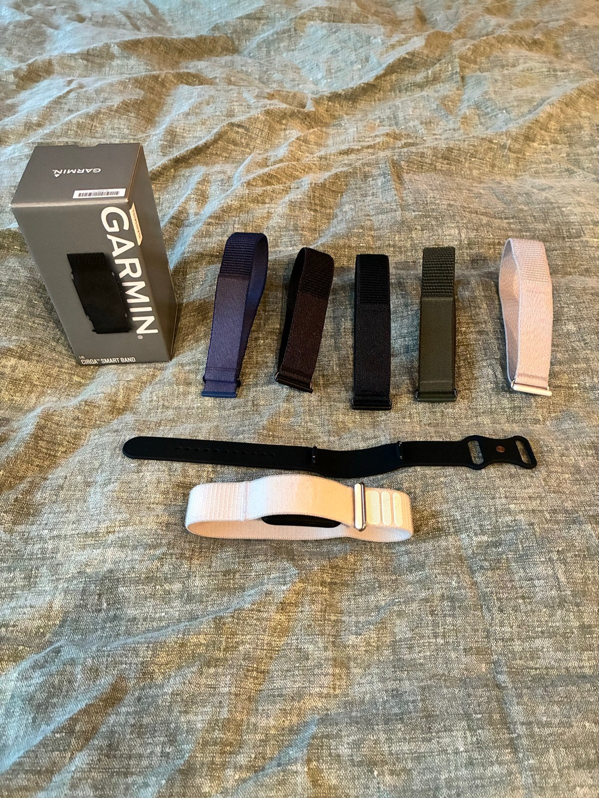 Garmin Cirqa Smartwatch met bandjes in L-XL, Zwart, Ophalen of Verzenden, Zo goed als nieuw, Stappen
