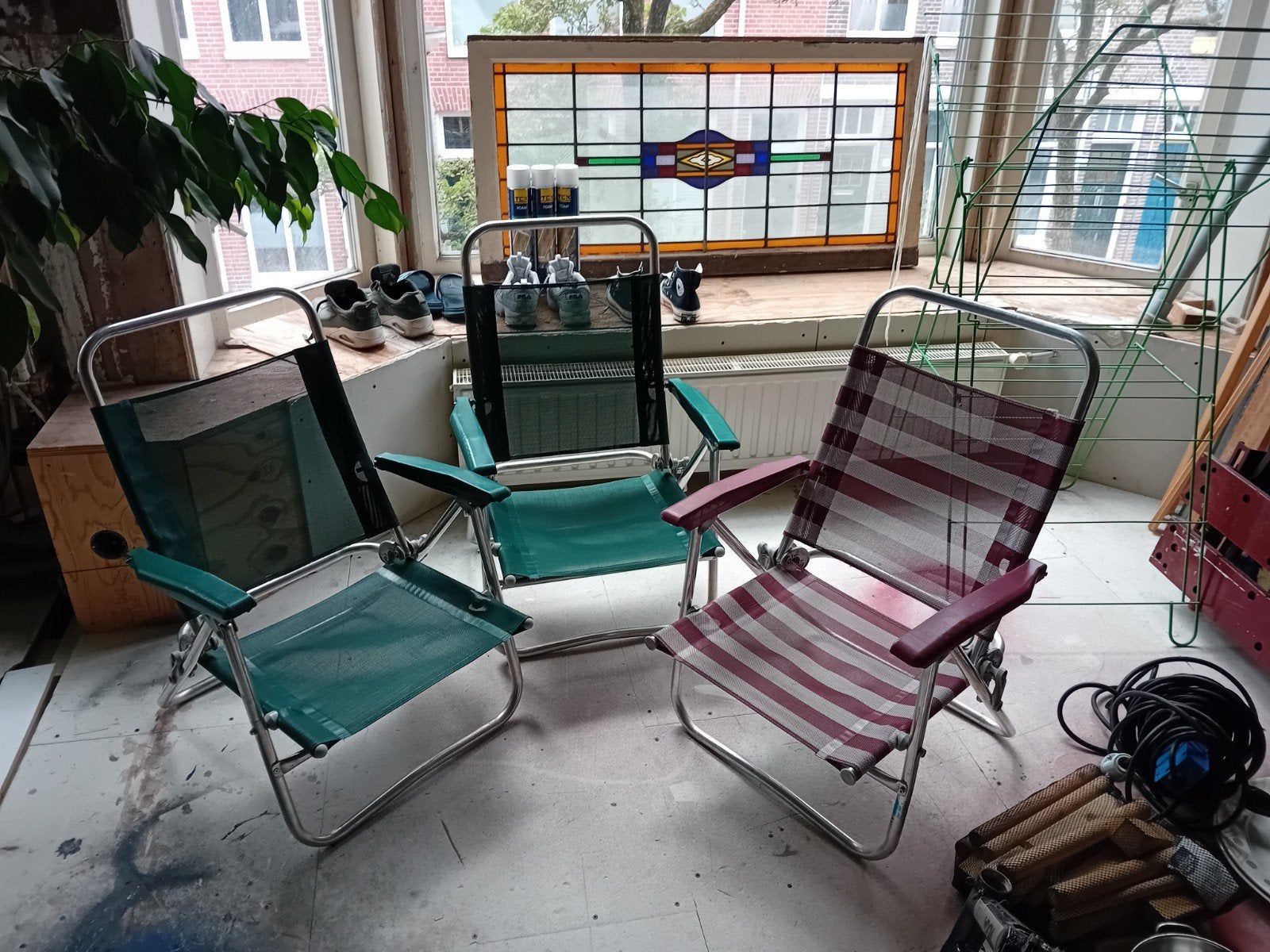 Dukdalf campingstoelen 3x, Ophalen, Campingstoel