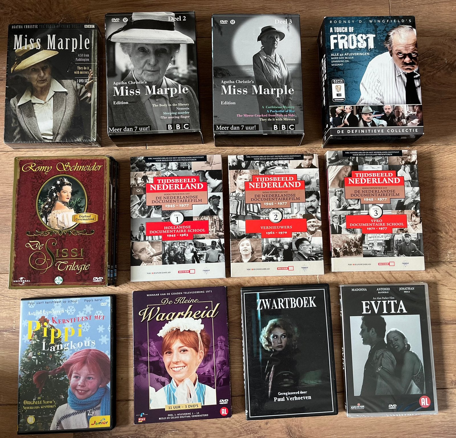 Dvd’s oa Miss Marple en a touch of Frost, Ophalen of Verzenden, Zo goed als nieuw