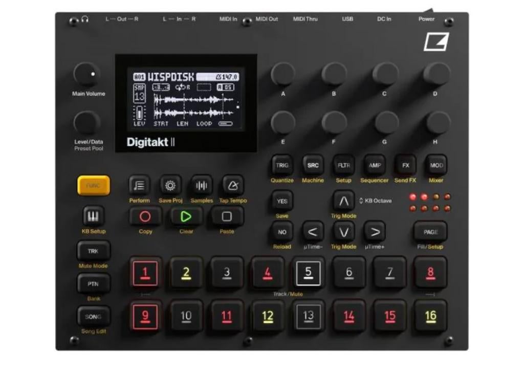 Z.g.a.NIEUWE Elektron Digitakt II, Ophalen of Verzenden, Zo goed als nieuw, Overige merken