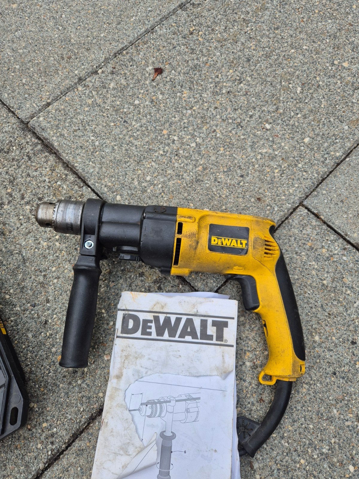 Dewalt boormachine, Ophalen, Boormachine