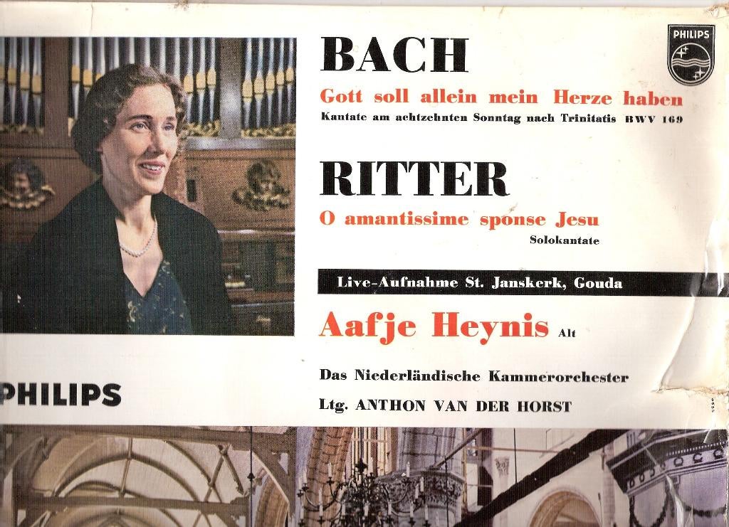 Aafje Heynis/ de Klerk Orgel -Philips A 00533 L RARE!!MONO, Ophalen, Gebruikt, Overige formaten, Overige typen