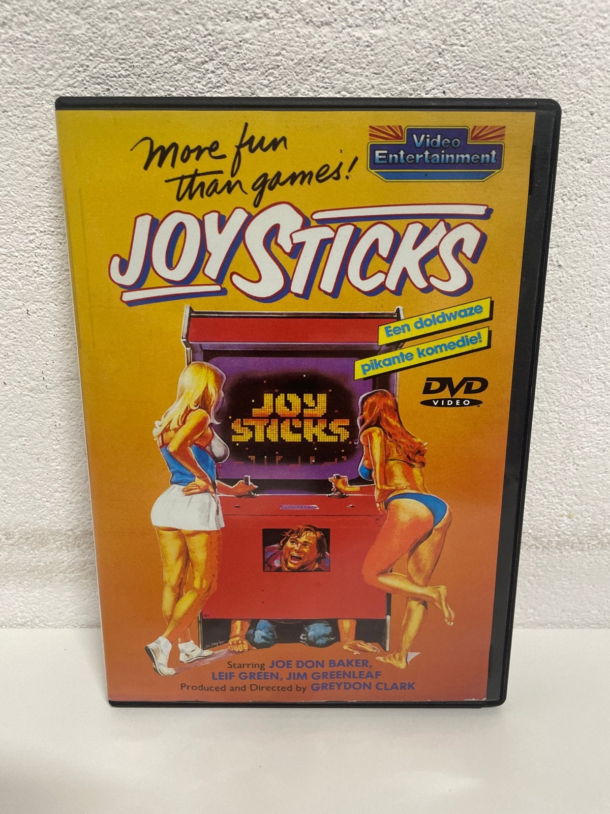 Joysticks DVD - Een doldwaze pikante komedie!, Vanaf 16 jaar, Nederlands, Ophalen of Verzenden, Zo goed als nieuw