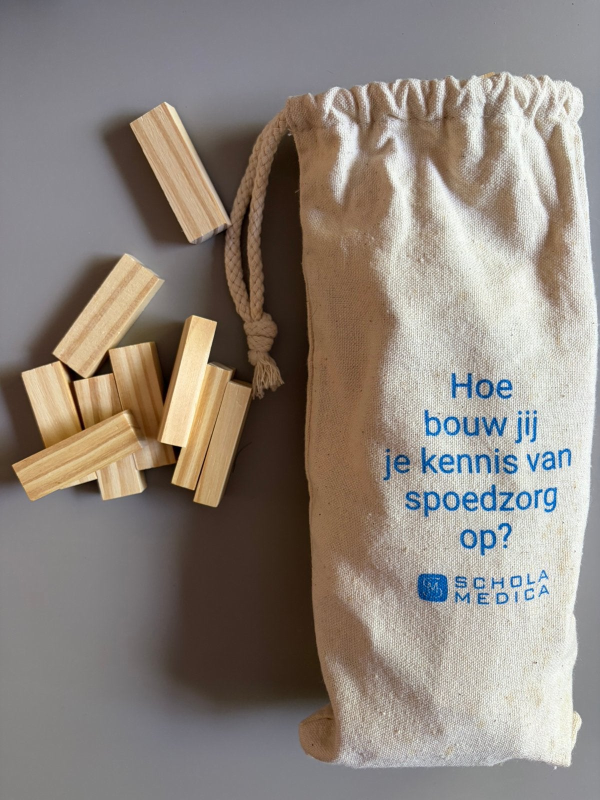 Mini jenga spel, Hobby en Vrije tijd, Gezelschapsspellen | Overige, Ophalen of Verzenden, Nieuw