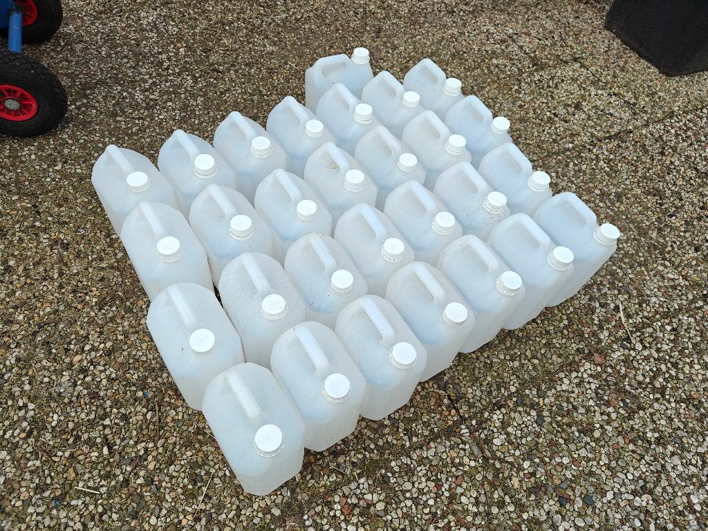 jerrycans van 5 liter, Tuin en Terras, Regentonnen, Minder dan 75 liter, Ophalen, Nieuw, Kunststof