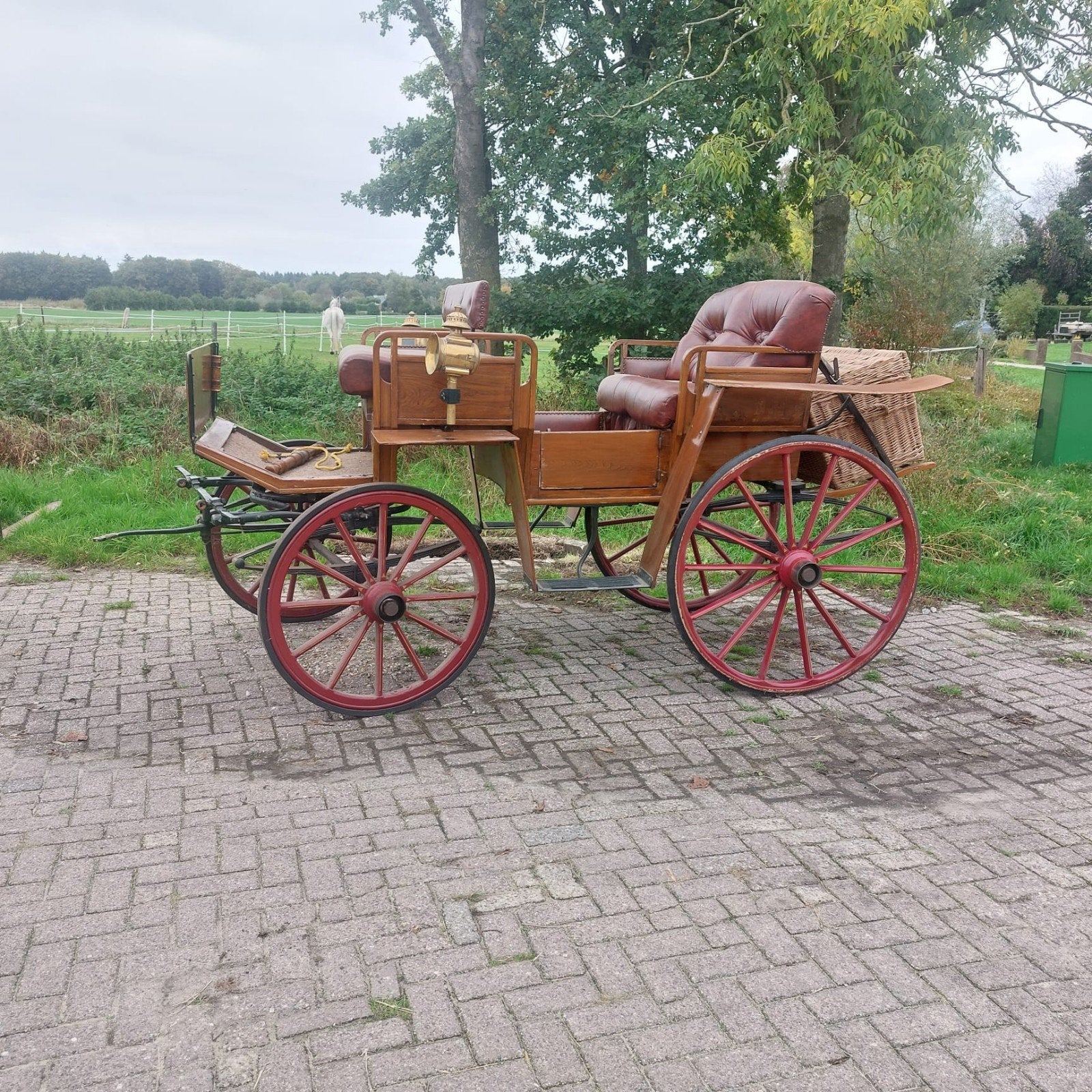 Houten rijtuig, Ophalen of Verzenden, Gebruikt