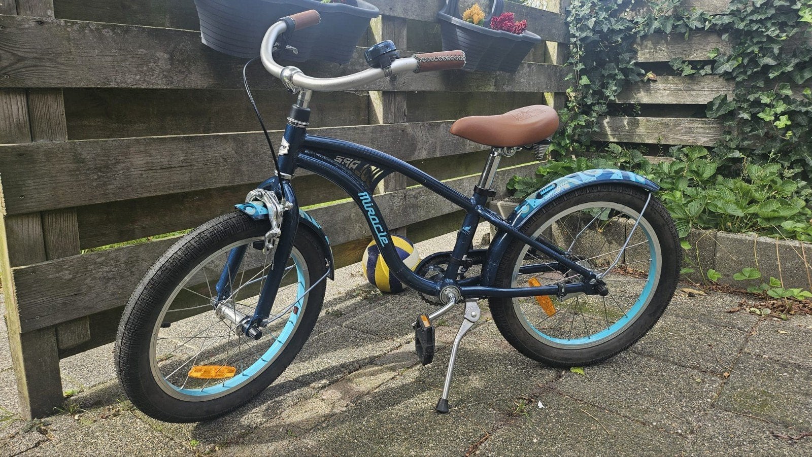 Volare Miracle Cruiser kinderfiets - 16 inch, Ophalen, Terugtraprem, 16 tot 20 inch, Volare