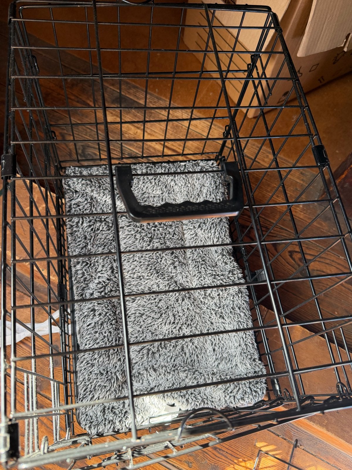 Honden bench/ crate inclusief matje, Dieren en Toebehoren, Ophalen