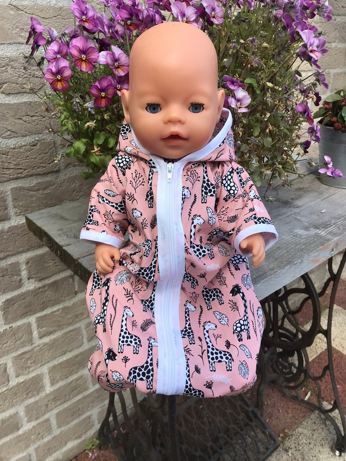 Poppenkleertjes voor de baby born slaapzak/pyjama, Kinderen en Baby's, Ophalen of Verzenden, Nieuw, Babypop