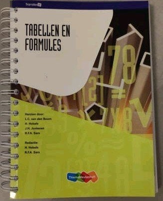 Tabellen en Formules - Themamethode, Boeken, Diverse auteurs, Ophalen of Verzenden, Zo goed als nieuw, Beta