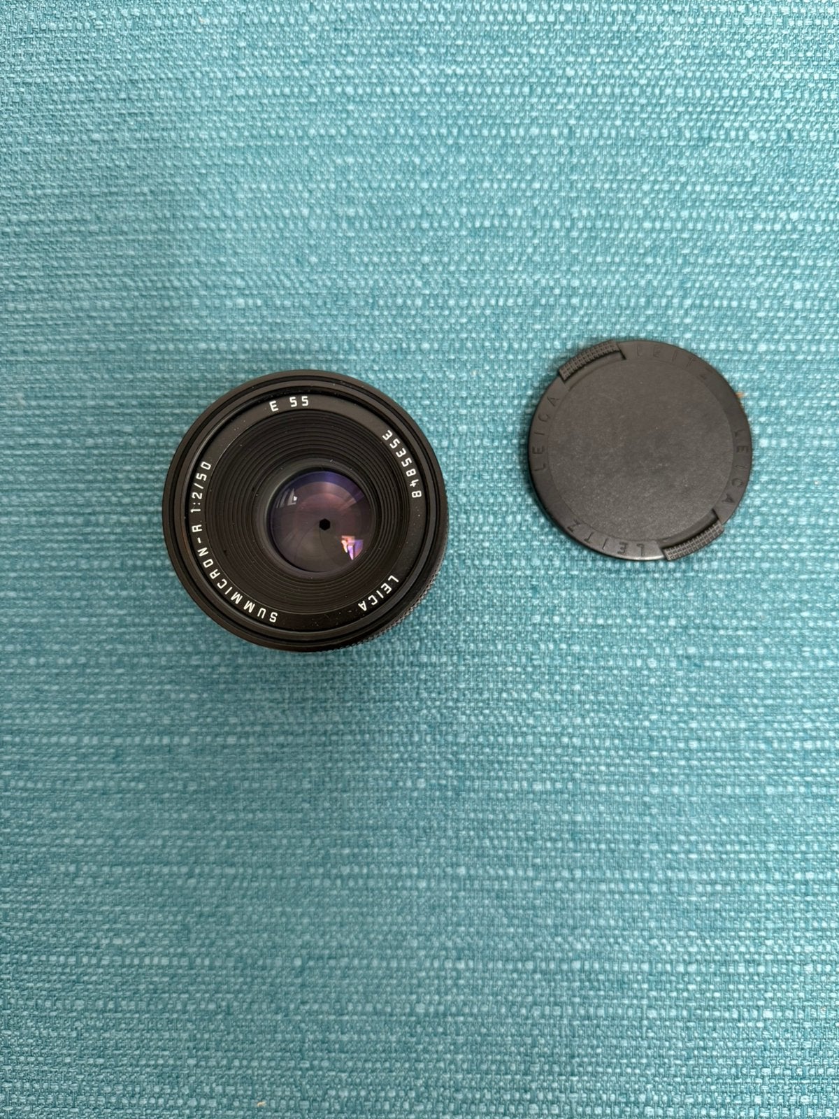 Leica Sumricon-R 1:2/50 E55, R-only, Ophalen of Verzenden, Standaardlens, 50 mm, Leica