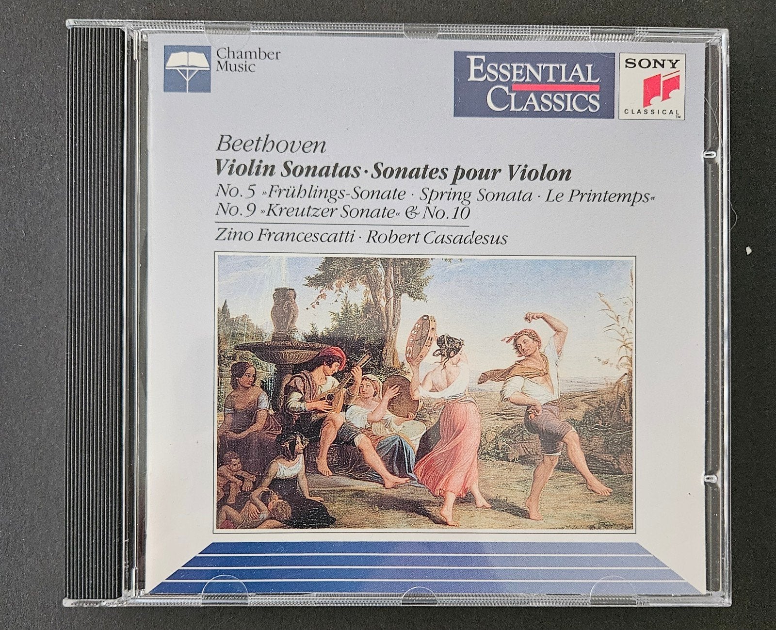 Beethoven - Violin Sonatas No. 5 "Spring", No. 9 "Kreutzer", Ophalen of Verzenden, Zo goed als nieuw