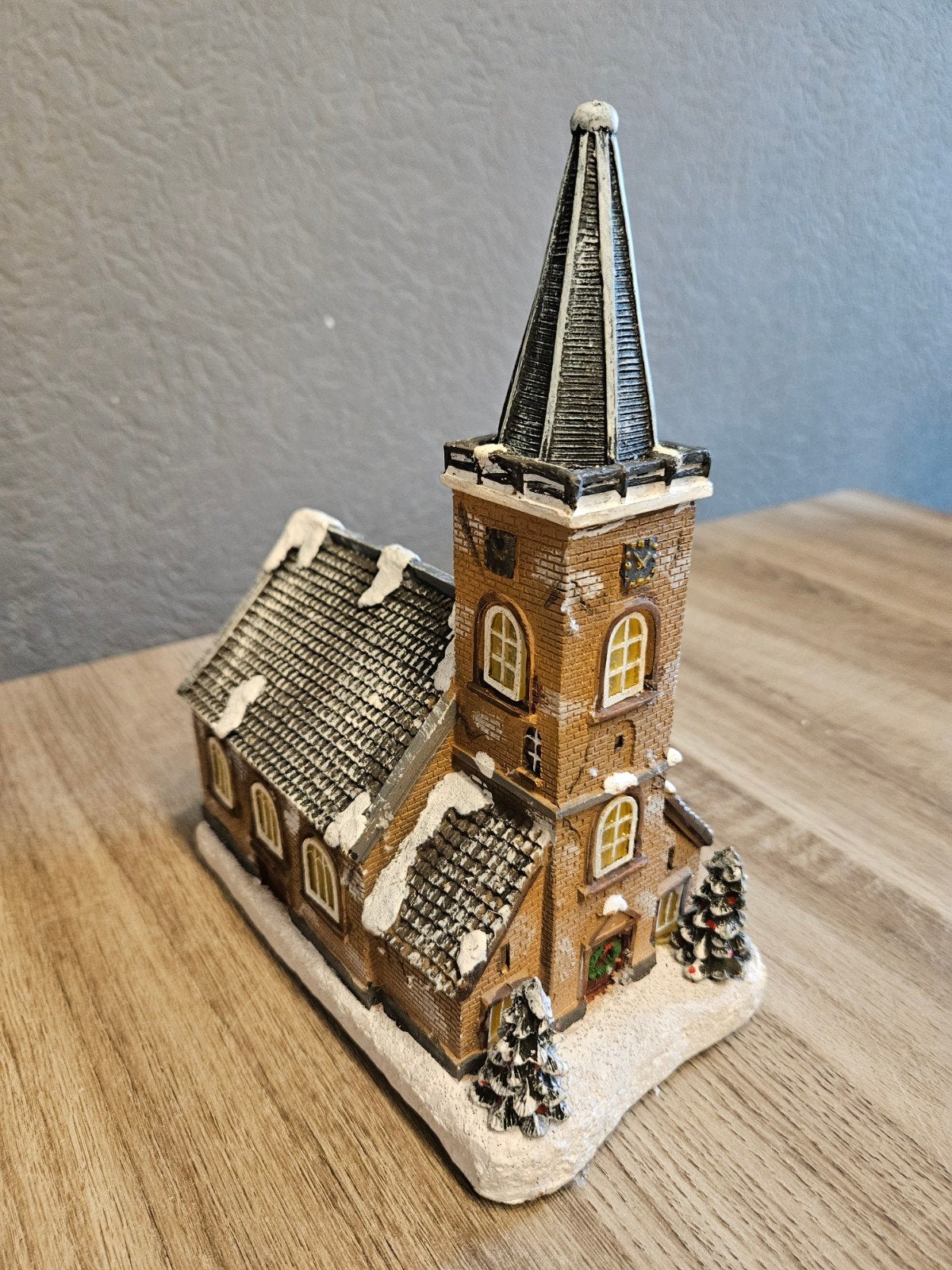 Typisch Holland dorps kerk - kerstdorp - huisje, Ophalen of Verzenden, Zo goed als nieuw