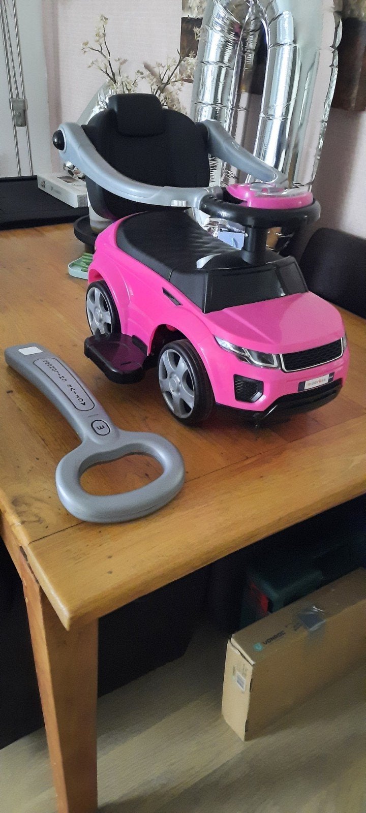 Roze loopauto met muziek en duwstang - nieuw, Kinderen en Baby's, Ophalen, Nieuw