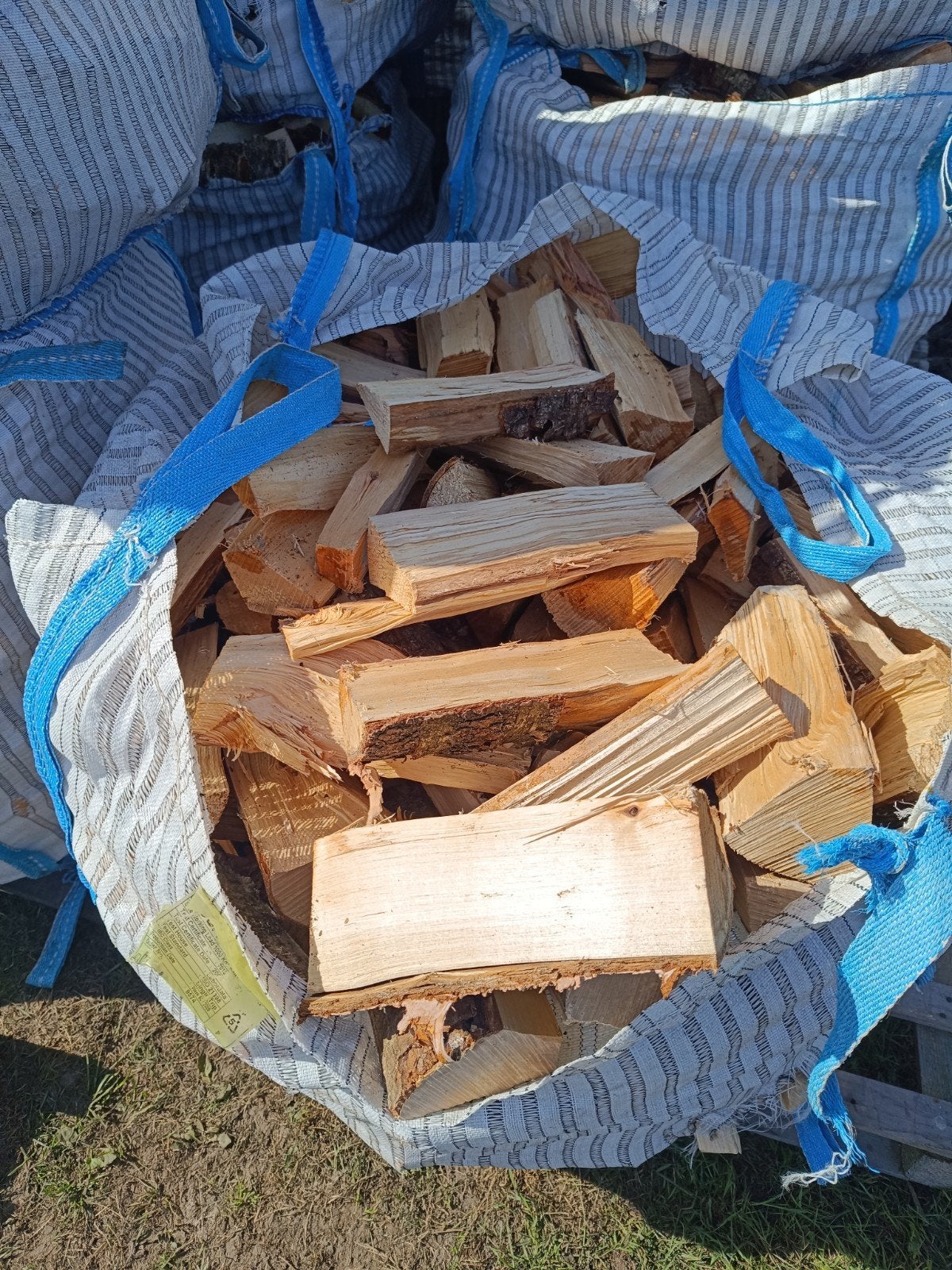 Droog Berken haardhout, Ophalen of Verzenden, Berkenhout, Blokken