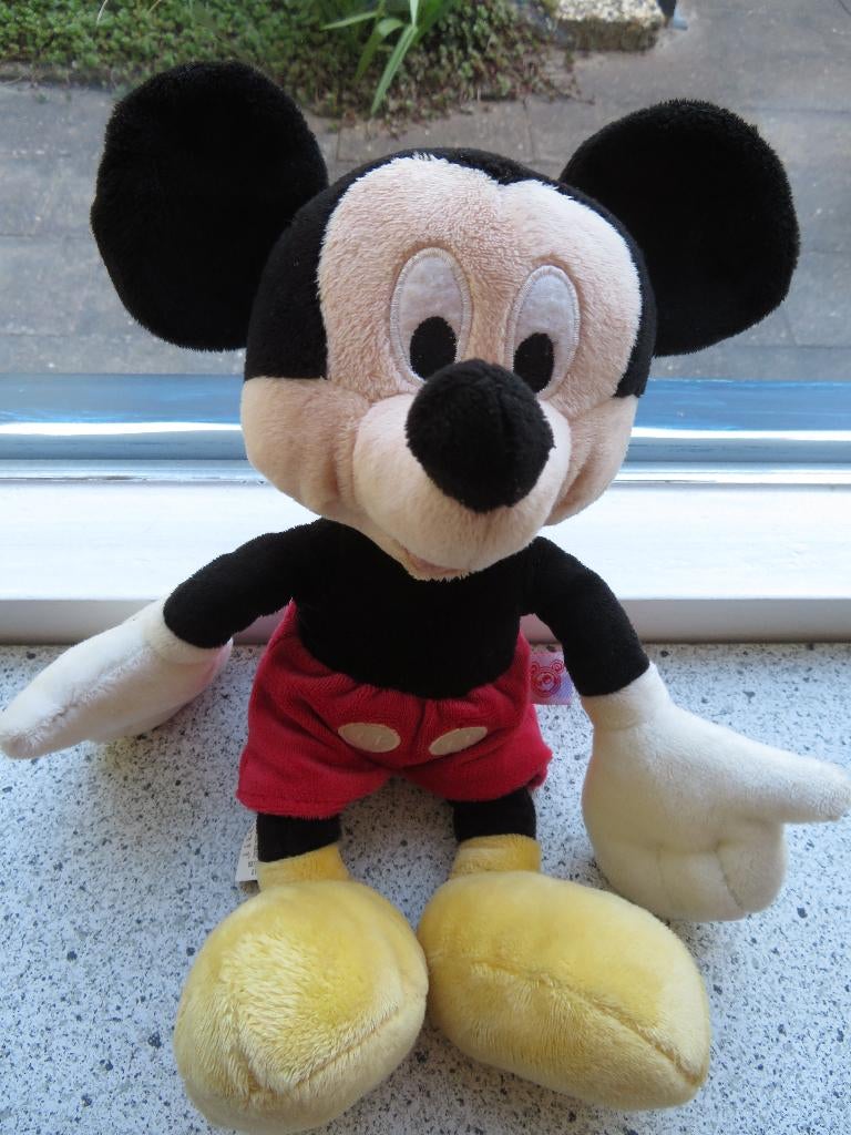 Mickey Mouse merk Disney Simba Nicotoy meet ca 28 cm, Disney, Disney, Overige typen, Ophalen of Verzenden