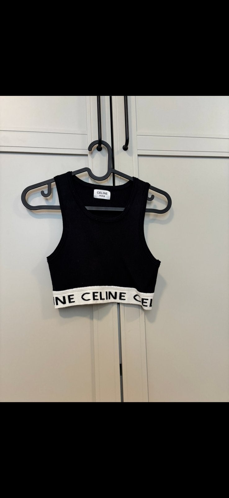 Celine top, Verzenden, Zwart, Zo goed als nieuw, Maat 36 (S)