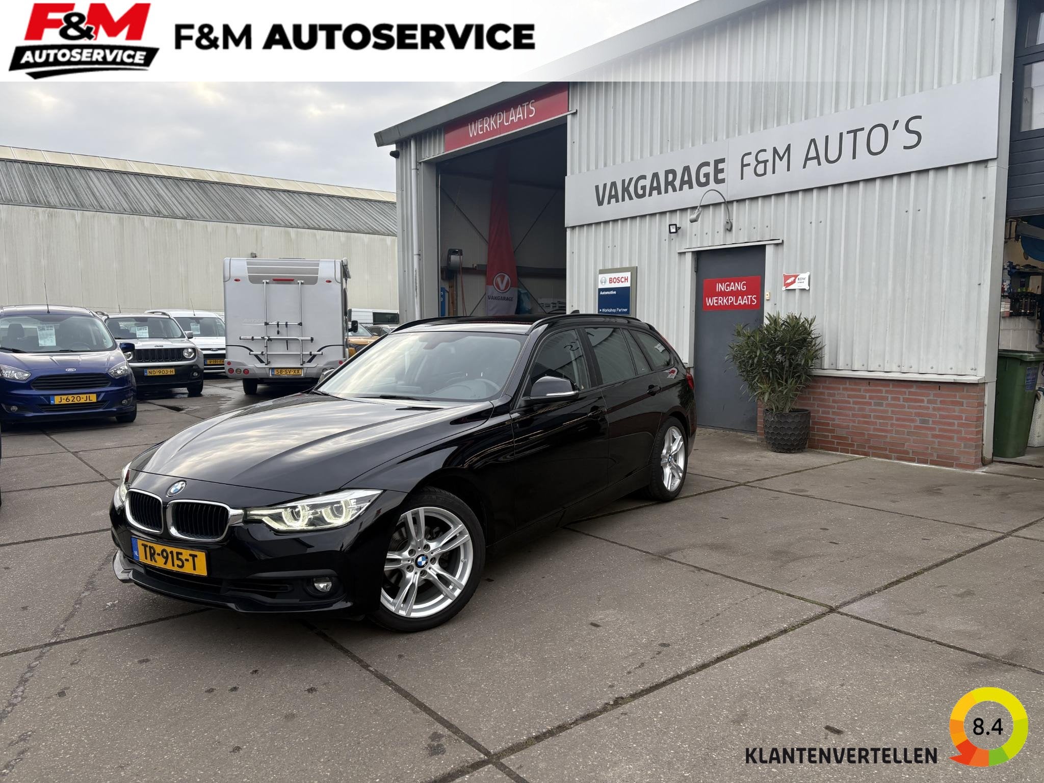 BMW 3-serie Touring 318i Executive Clima, cruise, camera, pd, Automaat, Gebruikt, Euro 6, 1465 kg