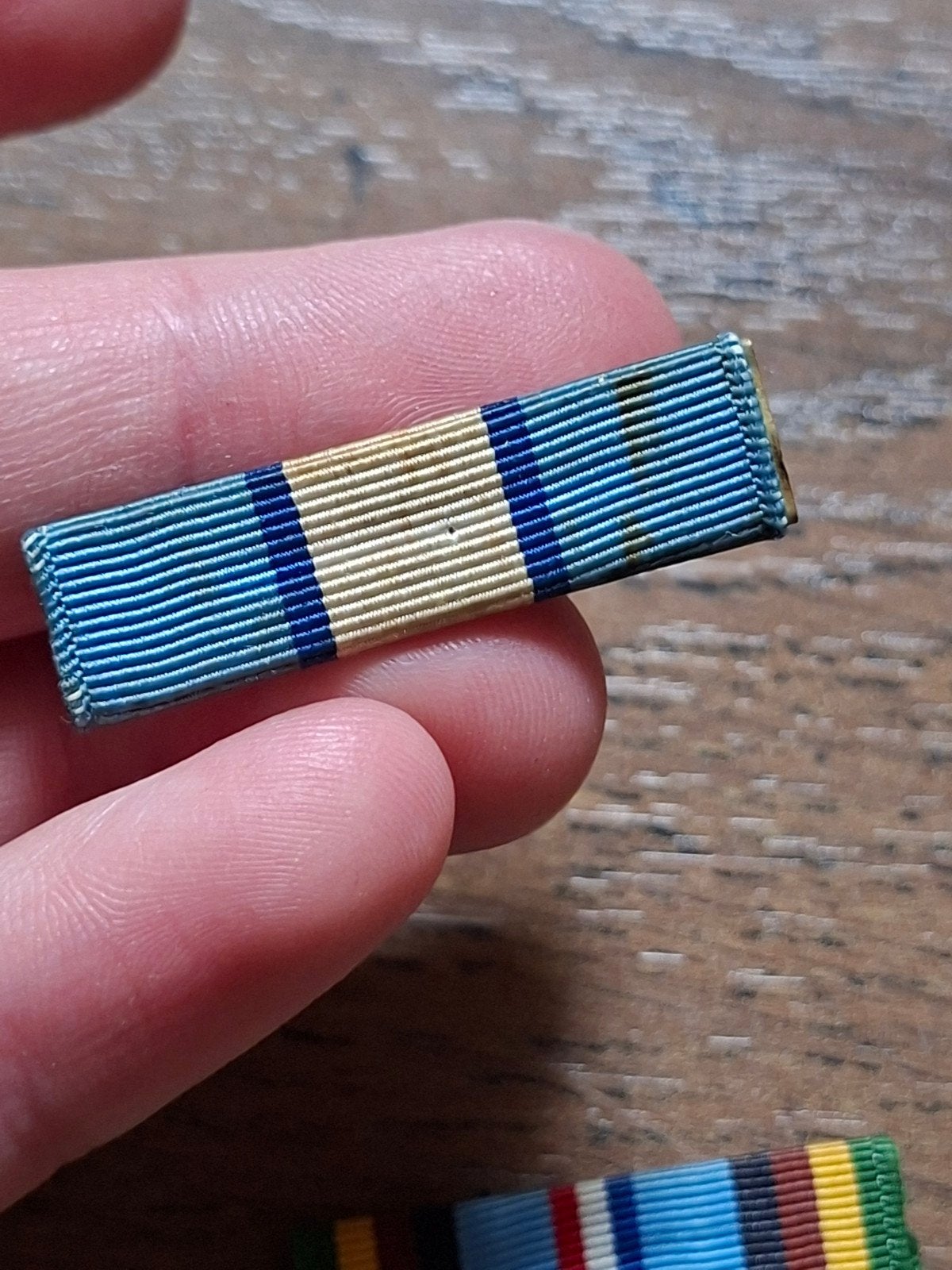 UN medal baton, Ophalen of Verzenden, Landmacht, Lintje, Medaille of Wings